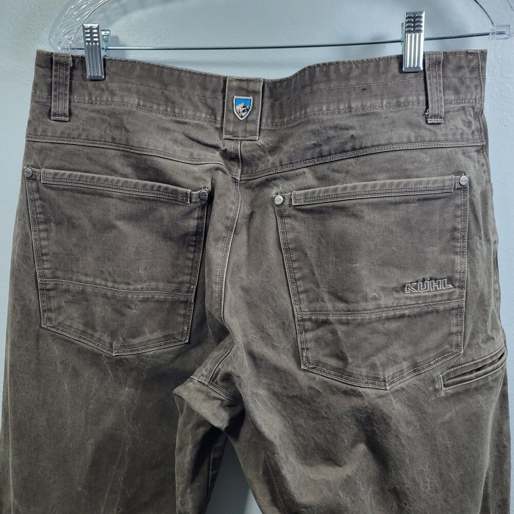 Kuhl Men's Vintage Patina Green Jeans Size 34 x 34  2326-1273 - Picture 6 of 8